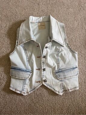 Denim vest